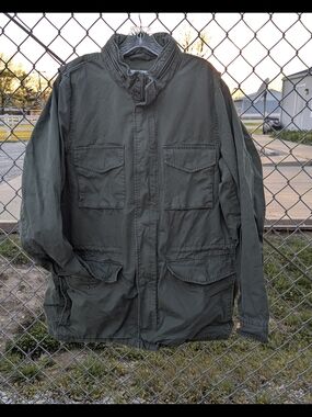 GAP "Industrial Standard" Outerware XL Mens Military Style Coat